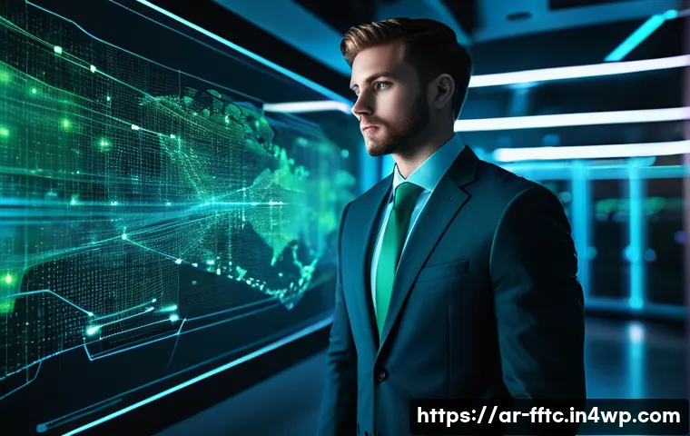 사이버보안 관련 교육 강좌 및 자격증 안내 - **Prompt 1: The Digital Guardian of Tomorrow**
    A highly detailed, cinematic digital art renderin...